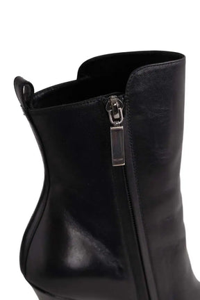 Boots Saint Laurent Noir en Cuir