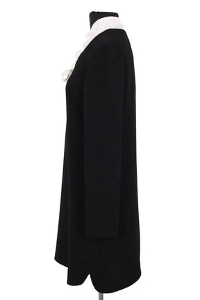 Robe Sandro Noir en Synthétique