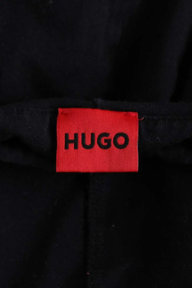 Robe Hugo Boss Noir en Coton