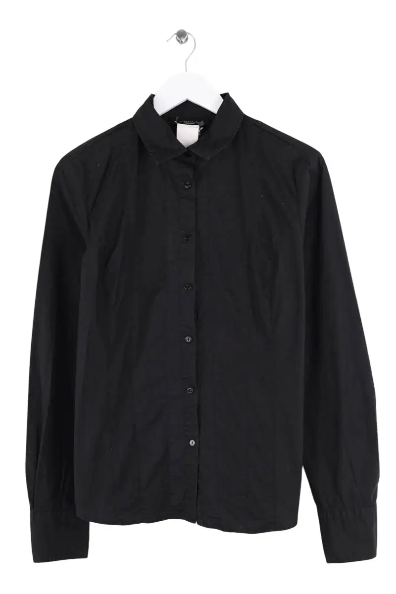 Chemise Max Mara Noir en Coton, taille XL - Seconde Main