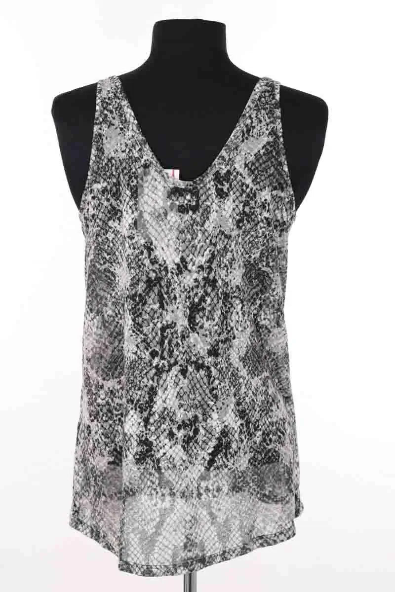 Top sans manche The Kooples Gris en Synthétique