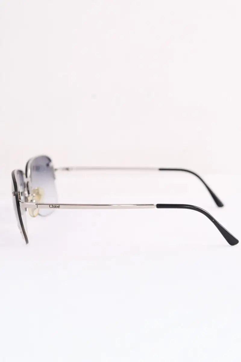 Lunettes de soleil Chloé Bleu en Métal