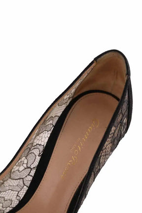Talons Gianvito Rossi Noir en Tissu