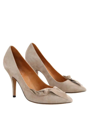 Talons Isabel Marant Kaki en Daim