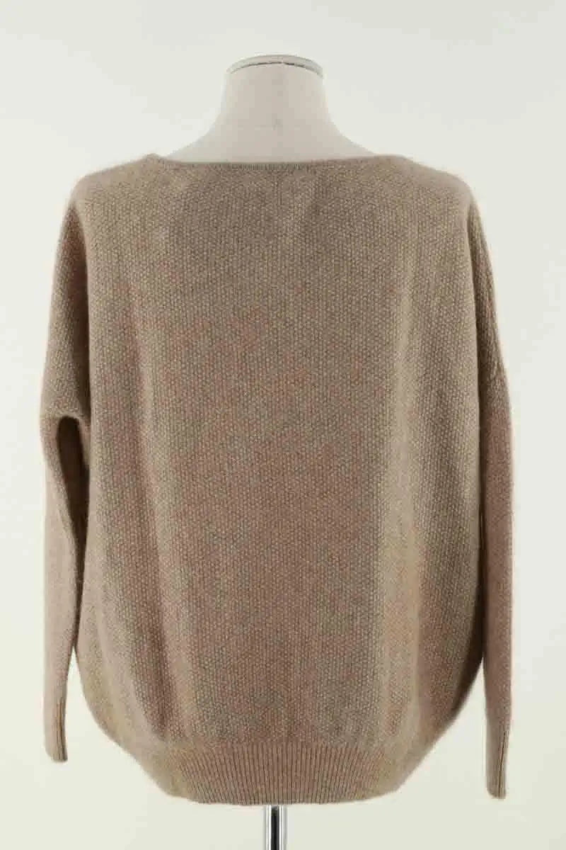 Pull Kujten Beige en Laine