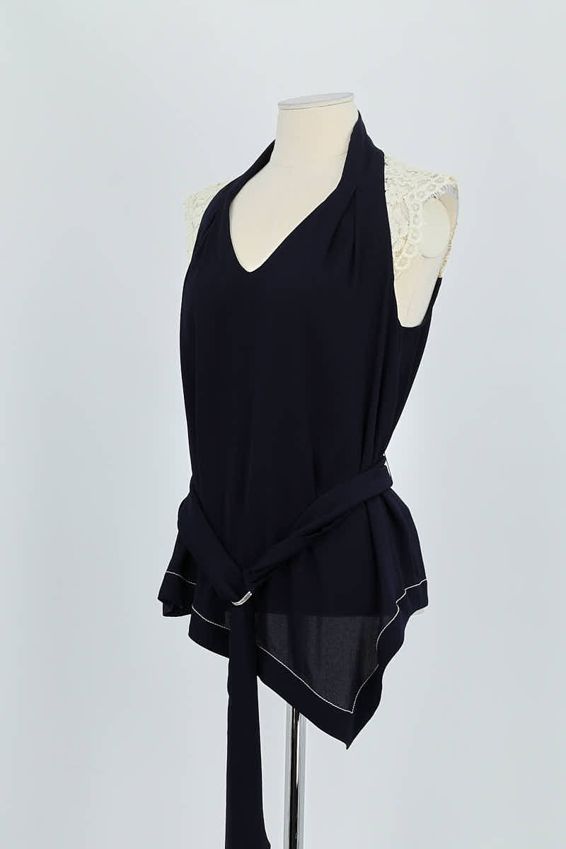 Top sans manche Claudie Pierlot  Marine