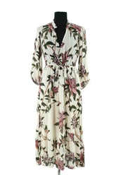 Robe Ba&Sh Blanc en Viscose, taille XS - Seconde Main
