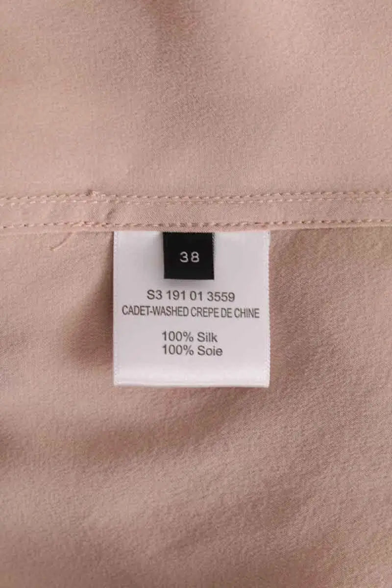 Chemise Joseph Rose en Soie