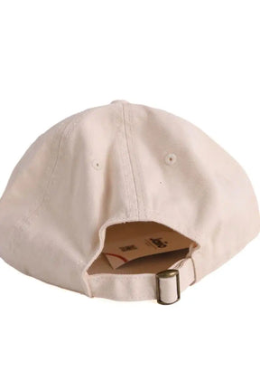 Casquette Dôen Beige en Coton