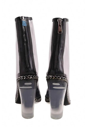 Boots Balmain Noir en Tissu