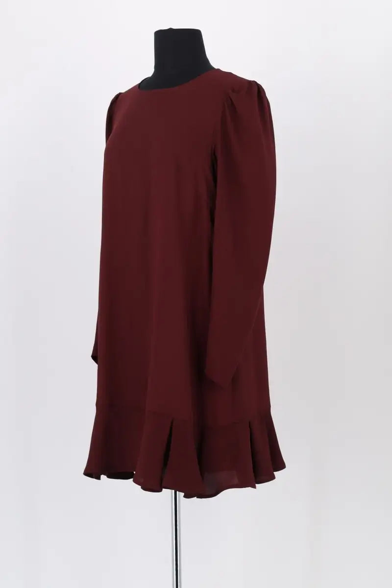 Robe Tara Jarmon Bordeaux en Synthétique