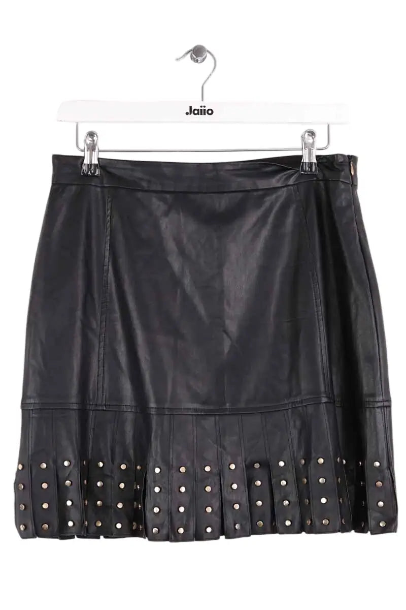 Mini jupe Liu Jo Noir en Synthétique, taille L - Seconde Main