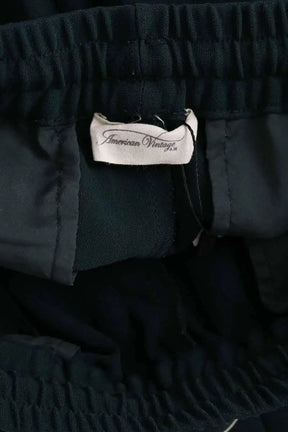 Pantalon droit American Vintage Vert en Synthétique