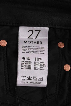 Pantalon Mother Noir en Synthétique
