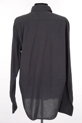 Chemise Hartford Anthracite en Coton