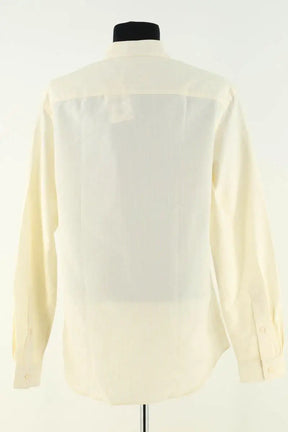 Chemise Figaret Jaune en Coton