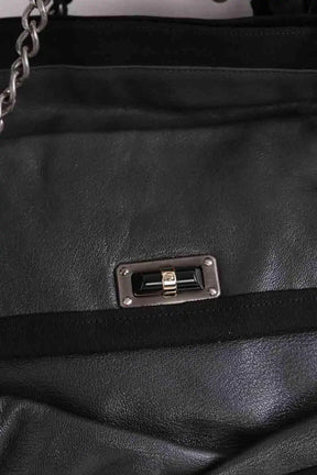 Cabas Lanvin Vert en Cuir