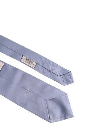 Cravate Prada Bleu en Soie