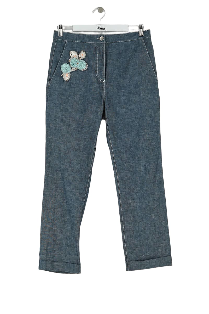 Pantalon droit Dior  Bleu