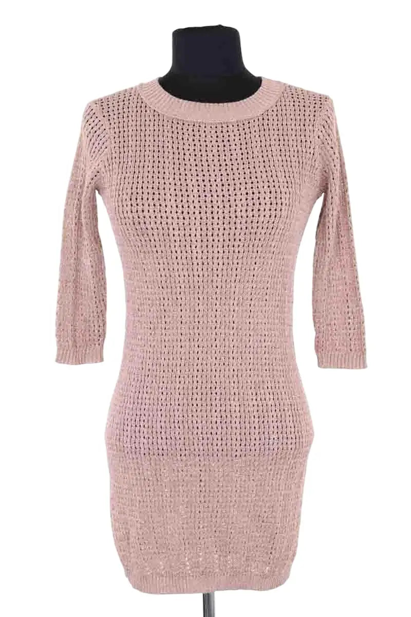 Robe Alexandra Golovanoff Rose en Viscose, taille XS - Seconde Main