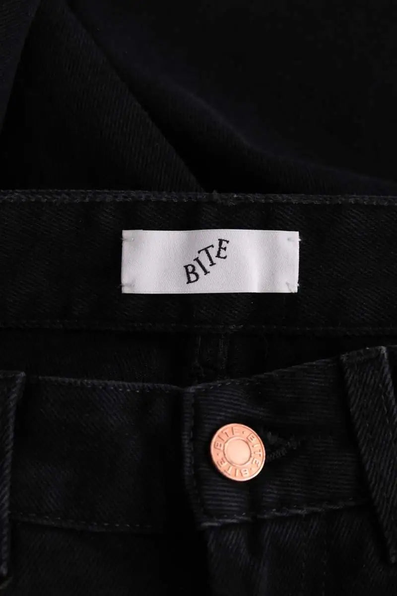 Jean large Bite Studios Noir en Coton