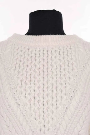 Pull Tara Jarmon Blanc en Laine