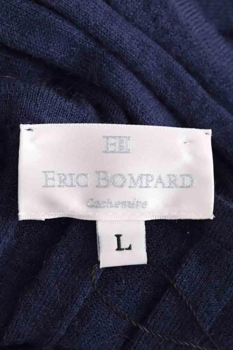 Top Eric Bompard Bleu en Cachemire