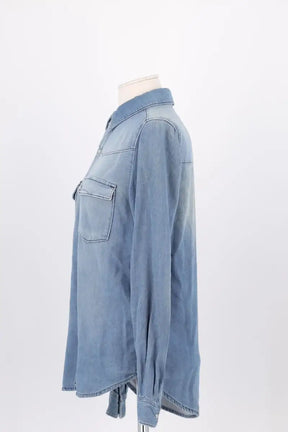Chemise Ba&Sh Bleu en Coton