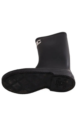 Bottes Chanel Noir en Caoutchouc
