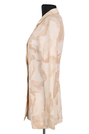 Blazer Fendi Ecru en Viscose