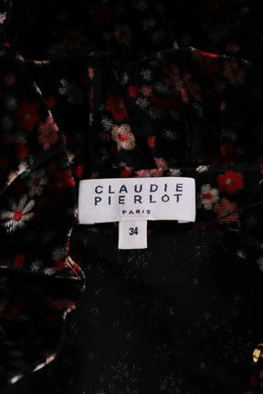 Robe Claudie Pierlot Noir en Synthétique