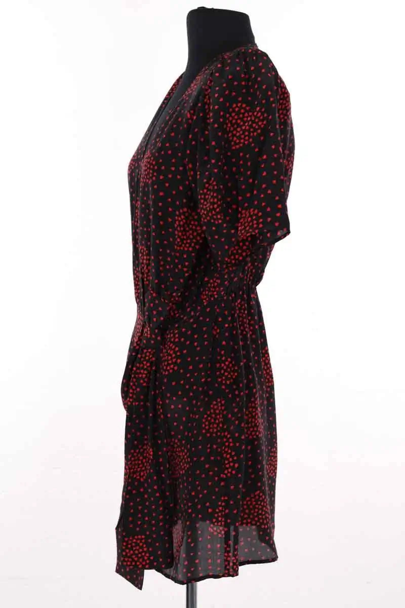 Robe The Kooples Noir en Soie