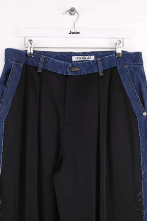 Pantalon large Lutz Huelle Noir en Coton