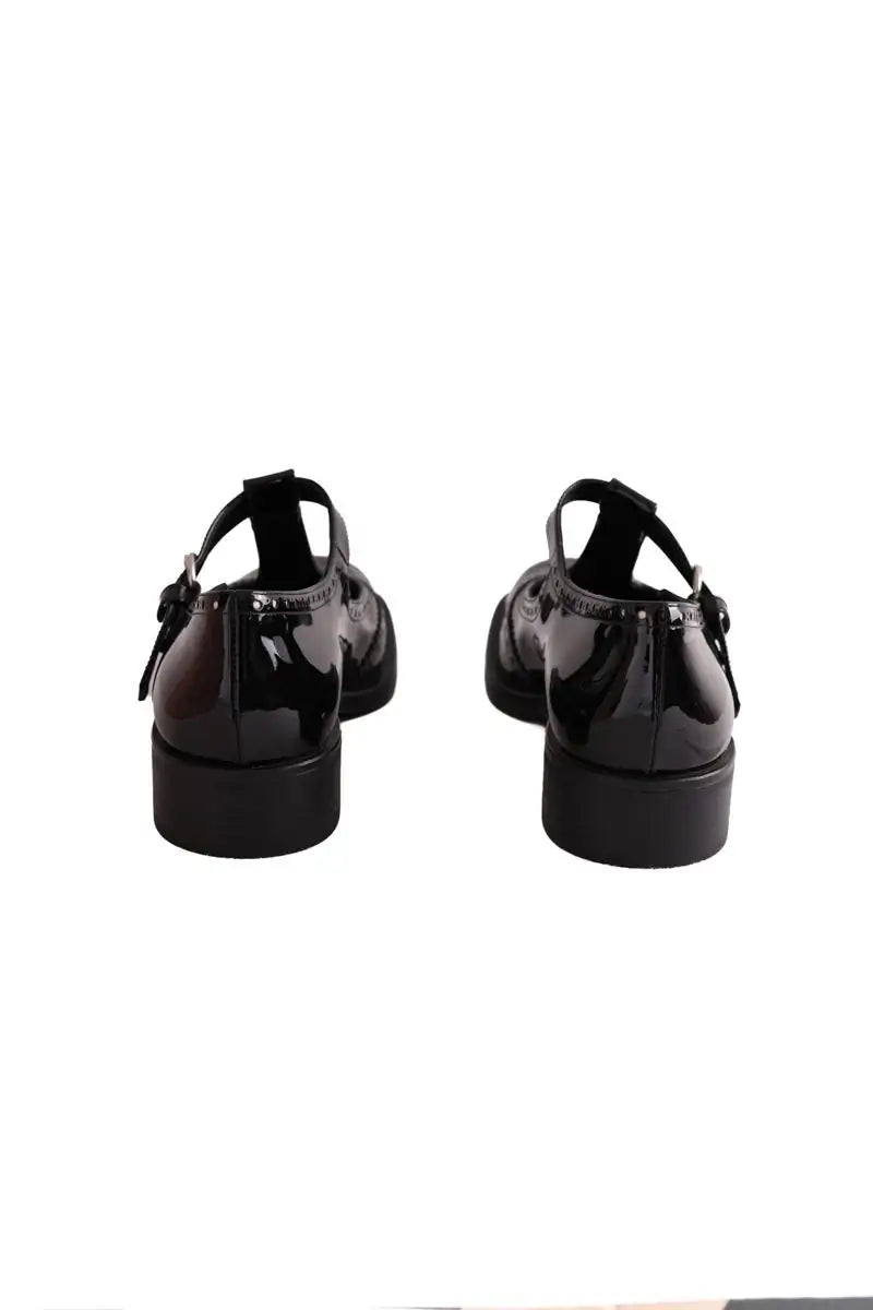 Mocassins Miu Miu Noir en Cuir