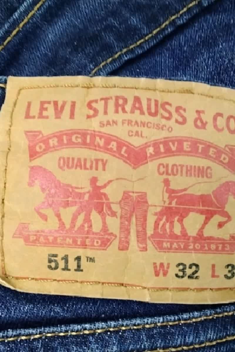 Jean slim Levi's  Bleu