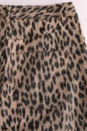 Pantalon large Zadig & Voltaire Marron en Synthétique