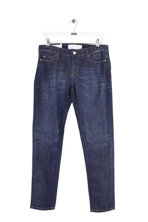 Jean droit Iro Bleu en Coton, taille L - Seconde Main