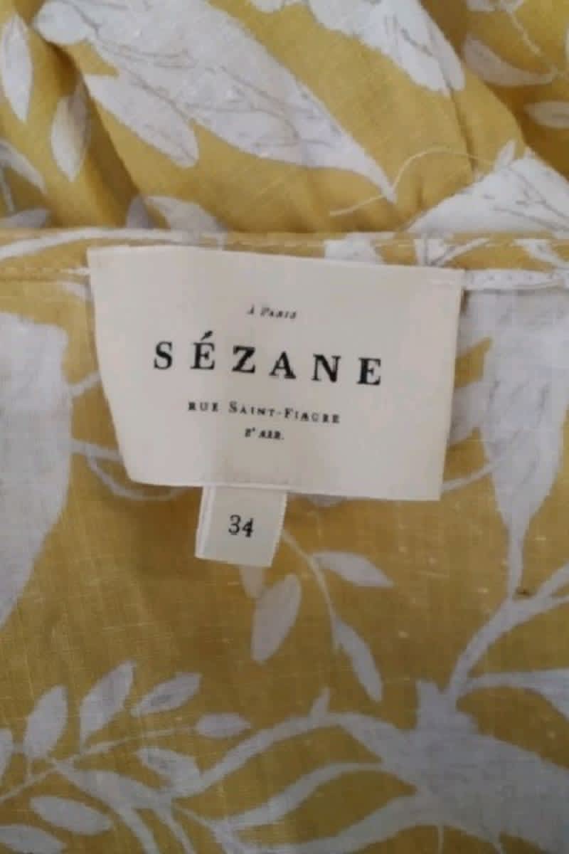 Robe Sézane  Jaune