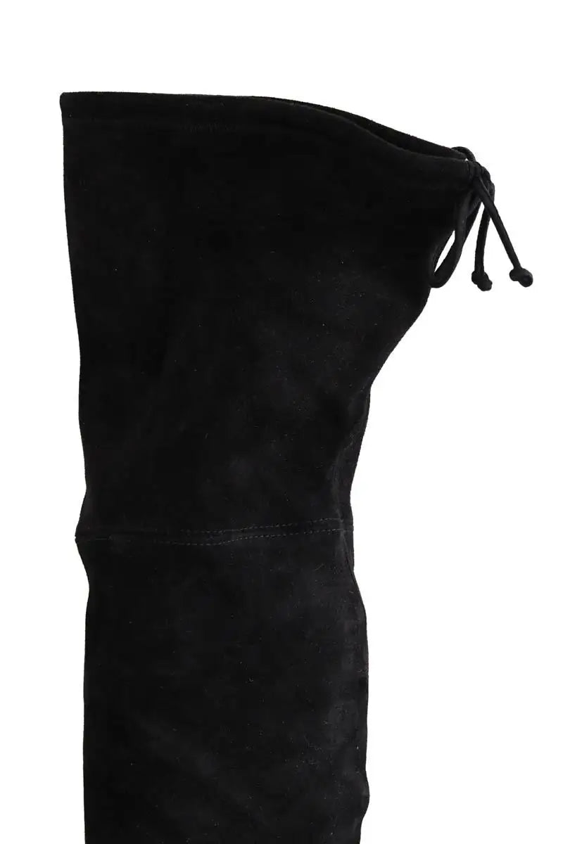 Bottes Stuart Weitzman Noir en Daim