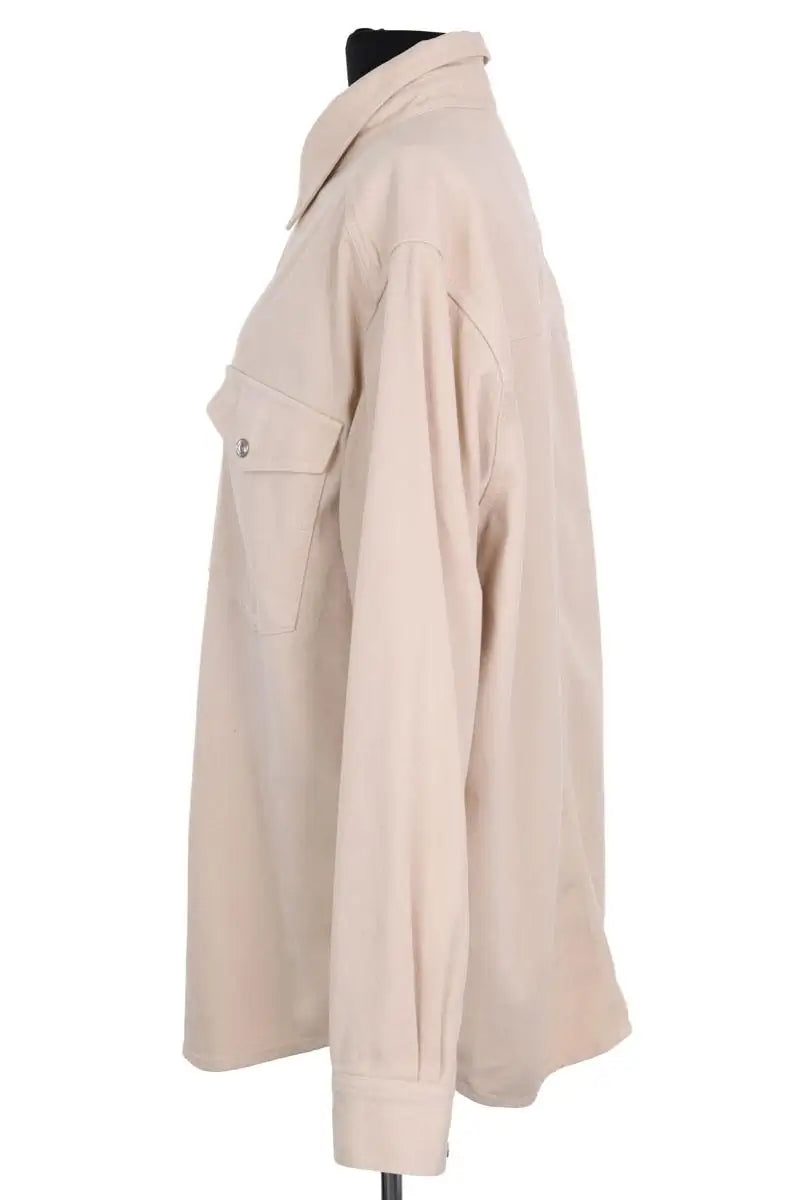 Surchemise Isabel Marant Tailly Beige en Coton