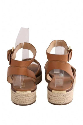 Sandales Michael Kors Marron en Cuir