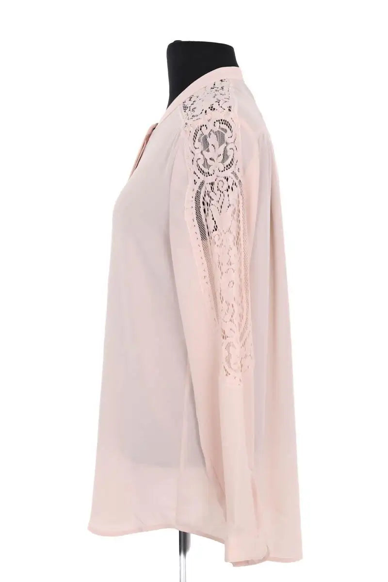Blouse The Kooples Beige en Synthétique