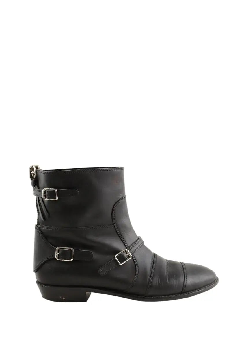 Boots à boucles Giuseppe Zanotti  Noir