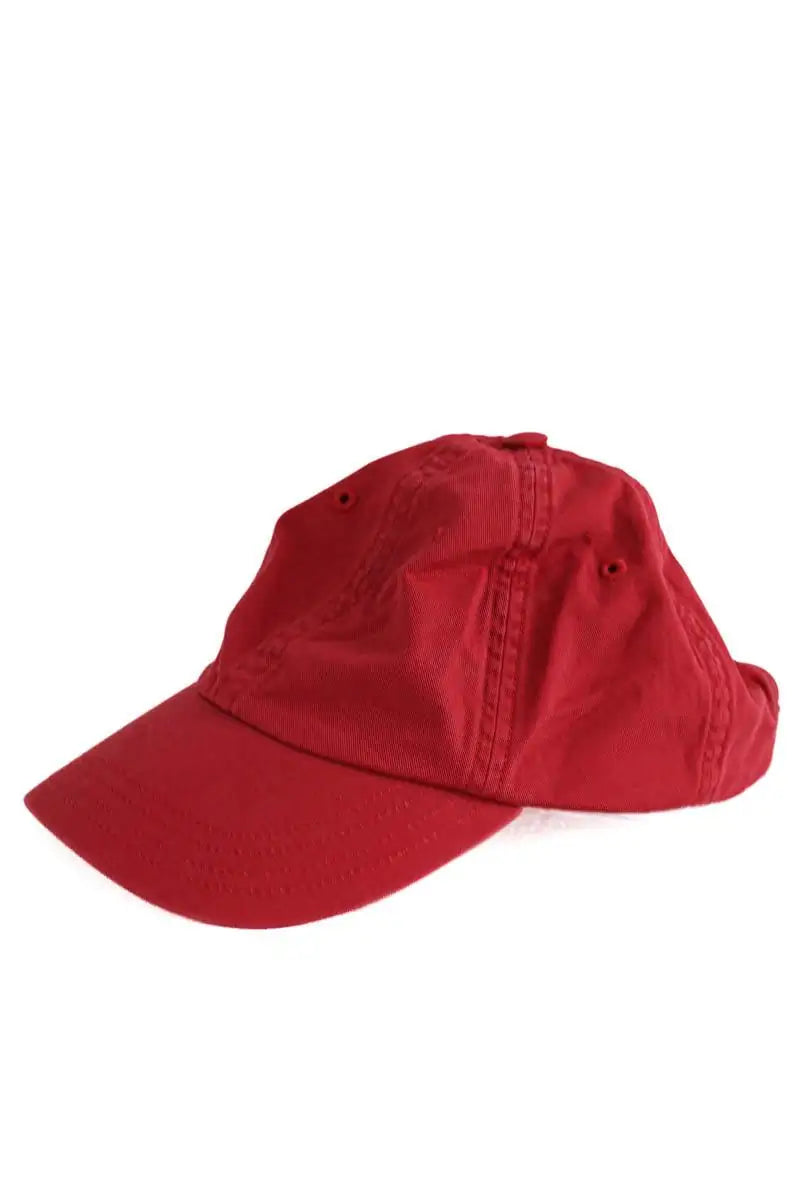 Casquette Sézane Rouge en Coton