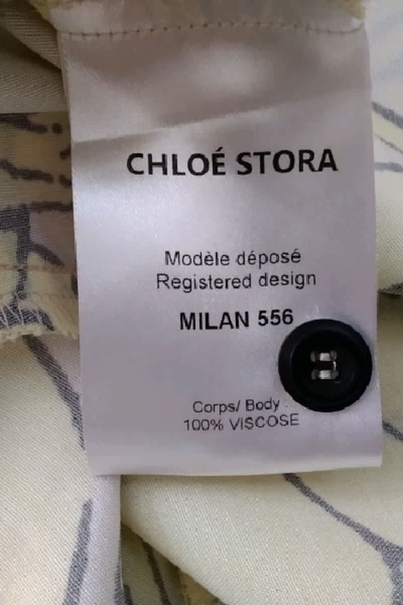 Robe Chloé  Jaune