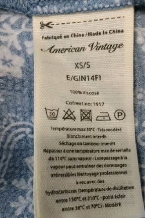 Robe American Vintage  Bleu