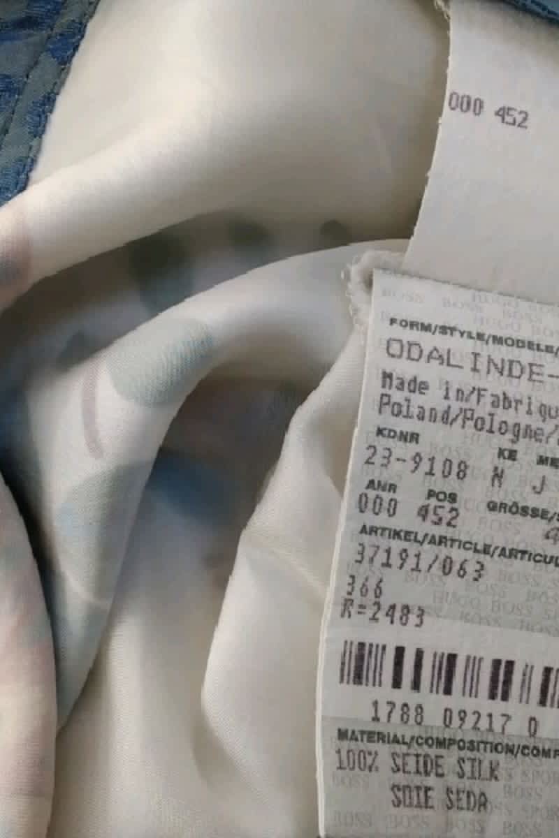 Robe Hugo Boss  Blanc