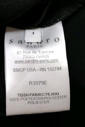 Robe Sandro  Noir