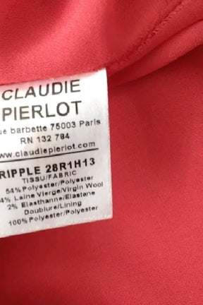 Robe Claudie Pierlot  Rouge