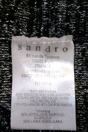 Robe Sandro  Gris